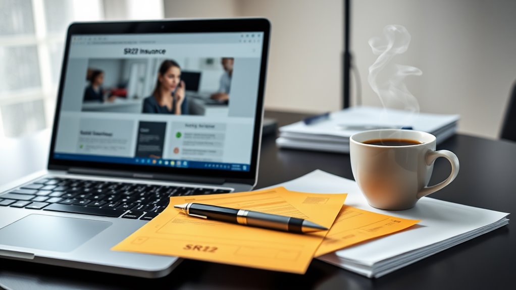 ohio sr22 insurance steps